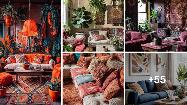 59+ Boho Living Room Ideas for a Cozy and Chic Space