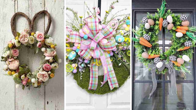 29 DIY Easter Wreaths for Your Front Door: Beautiful & Creative Ideas to Welcome Spring