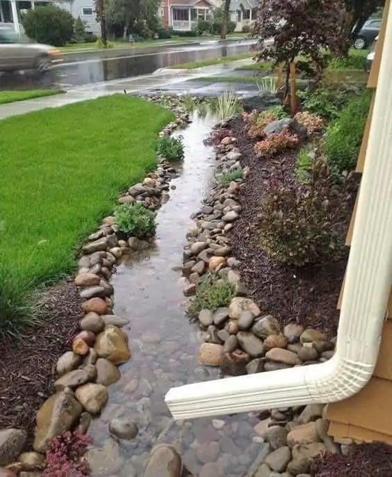 Active Rain Garden Stream