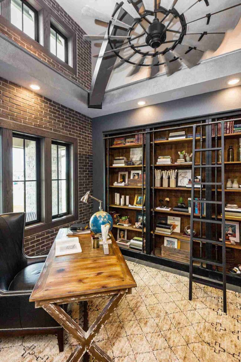 23+ Home Office Bookshelves Ideas for a Stylish Workspace