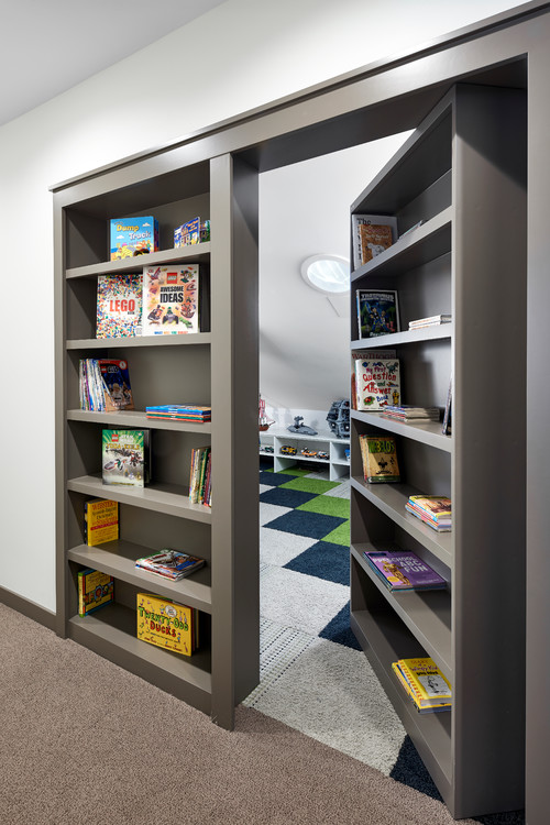 Hidden Passageway Bookcase Door