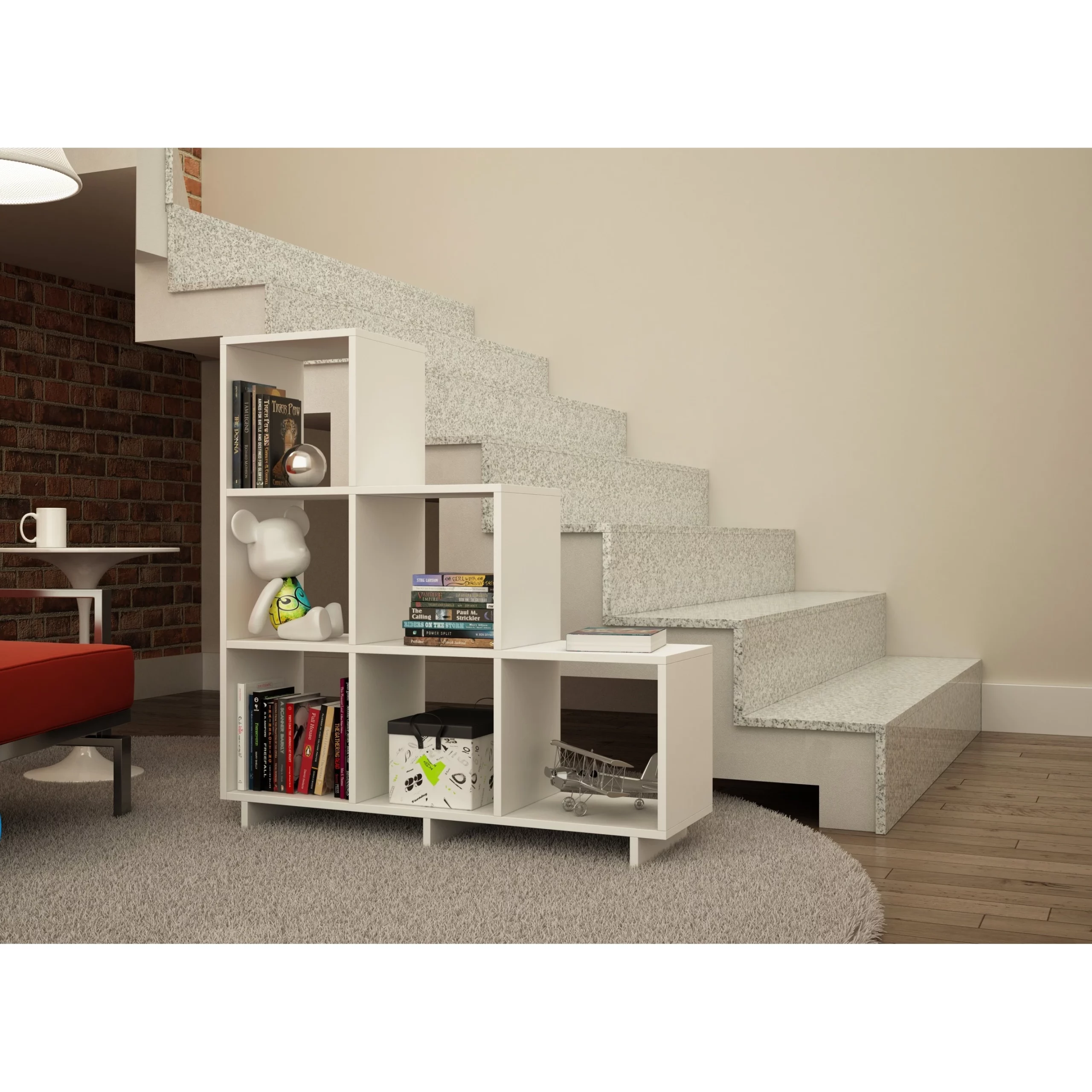 Stepped Staircase Cube Organizer