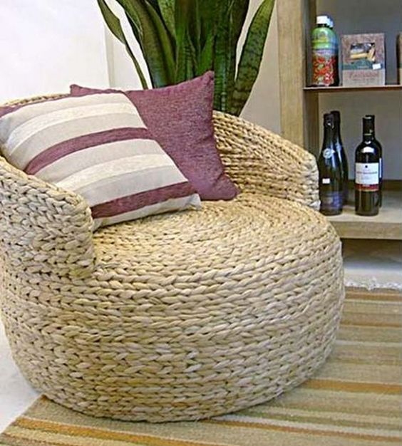 Woven Rope Armchair